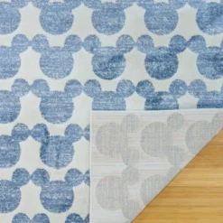 Disney Mickey Mouse Barcelona 7'10"x10' Indoor Area Rug Blue -Disney GUEST 17f3e99b ab42 4da9 a9a4 5d61439ca0b7
