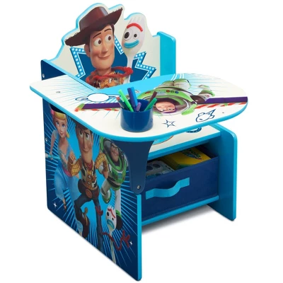 Disney Pixar Toy Story 4 Chair Desk With Storage Bin - Delta Children 2 Disney Pixar Toy Story 4 Chair Desk With Storage Bin - Delta Children - Image 2