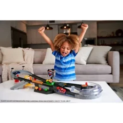 Disney And Pixar Cars Piston Cup Action Speedway Playset