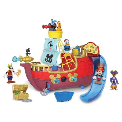 Disney Junior Mickey Mouse Funhouse Treasure Adventure Pirate Ship 2 Disney Junior Mickey Mouse Funhouse Treasure Adventure Pirate Ship - Image 2