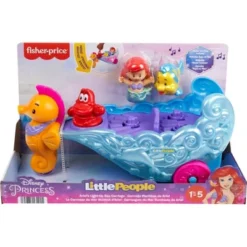 Disney Princess Little People Ariel’s Light-Up Sea Carriage Musical Vehicle -Disney GUEST 933a5834 613c 4ecb 8001 cbf45892f40f