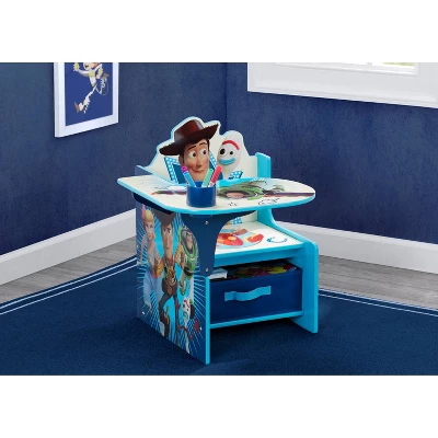 Disney Pixar Toy Story 4 Chair Desk With Storage Bin - Delta Children 1 Disney Pixar Toy Story 4 Chair Desk With Storage Bin - Delta Children