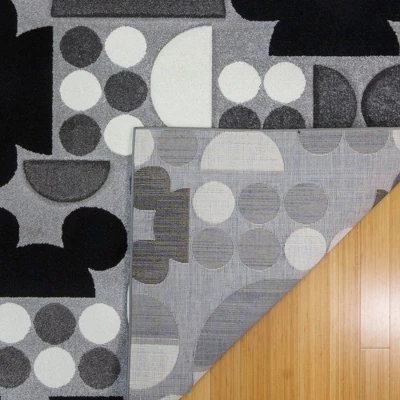 Disney Mickey Mouse Encore 7'10"x10' Indoor Area Rug Gray 3 Disney Mickey Mouse Encore 7'10"x10' Indoor Area Rug Gray - Image 3