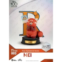 Disney 100 Years Of Wonder-Pixar Alphabet Art Series Set (6 PCS) (Mini Diorama Stage) -Disney GUEST e8a746d2 90df 42a1 baa0 8bc3e83ecf01
