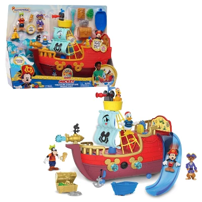 Disney Junior Mickey Mouse Funhouse Treasure Adventure Pirate Ship 3 Disney Junior Mickey Mouse Funhouse Treasure Adventure Pirate Ship - Image 3