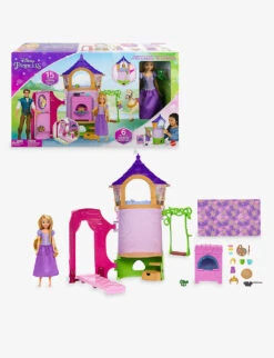 Disney Princess Rapunzel's Tower Doll And Playset