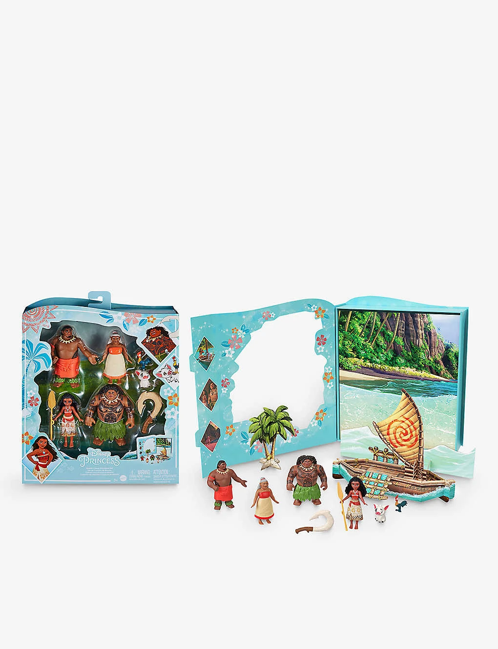 Disney Princess Moana Classic Storybook Playset 1 Disney Princess Moana Classic Storybook Playset