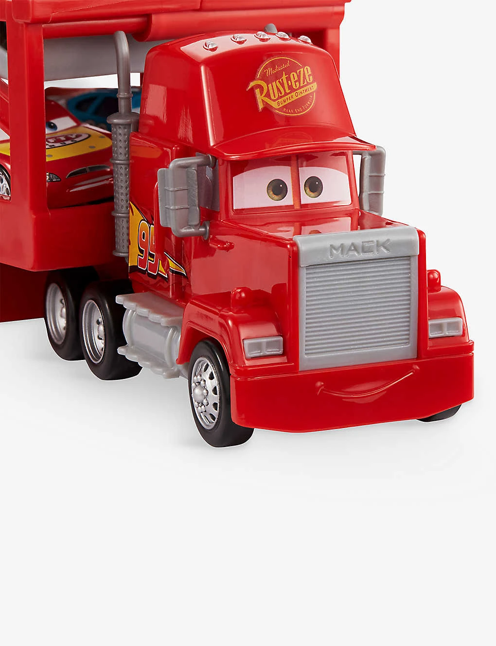 Disney X Pixar Cars Mach Diecast Hauler Toy Transporter Truck 33cm 5 Disney X Pixar Cars Mach Diecast Hauler Toy Transporter Truck 33cm - Image 5