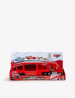 Disney X Pixar Cars Mach Diecast Hauler Toy Transporter Truck 33cm