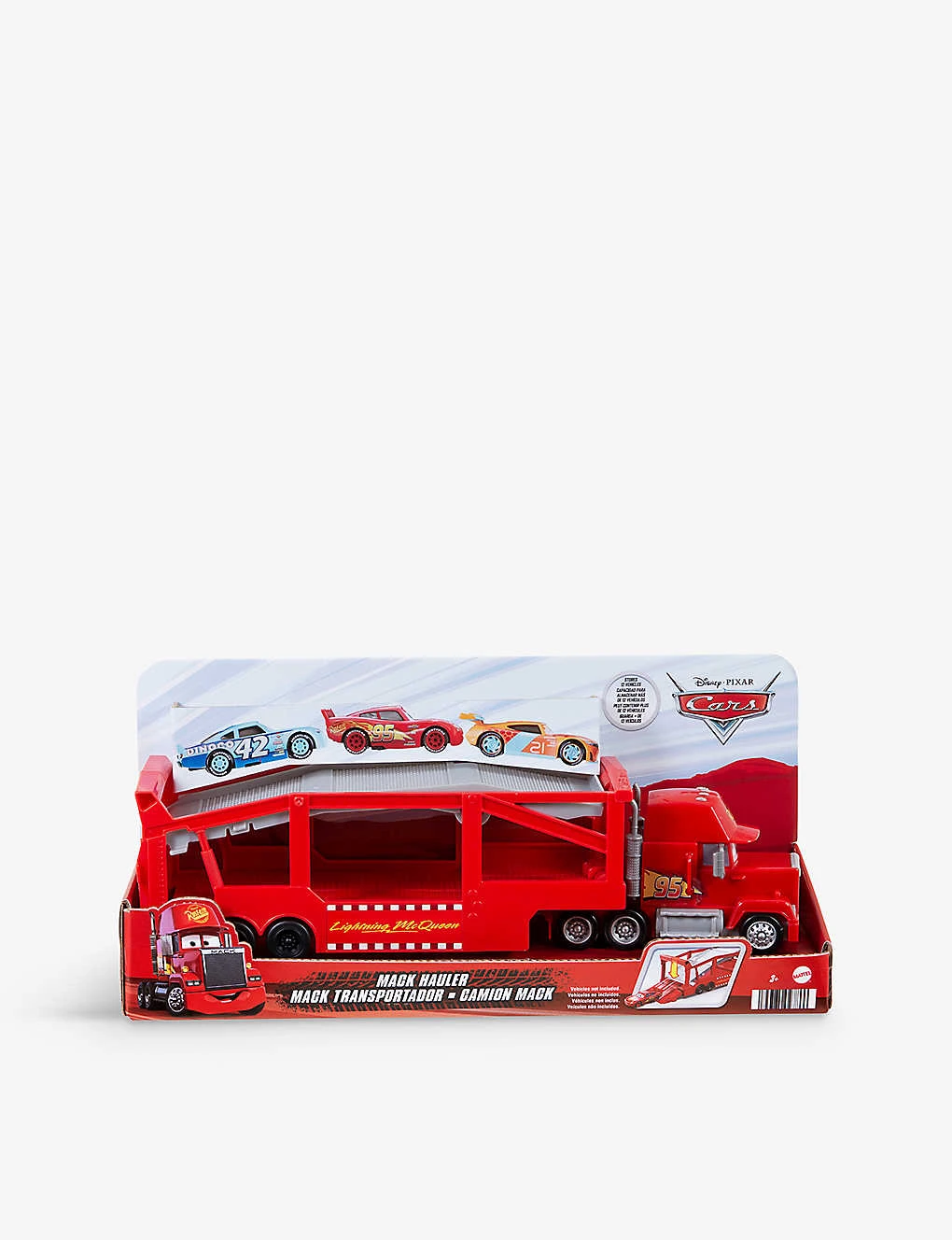Disney X Pixar Cars Mach Diecast Hauler Toy Transporter Truck 33cm 1 Disney X Pixar Cars Mach Diecast Hauler Toy Transporter Truck 33cm